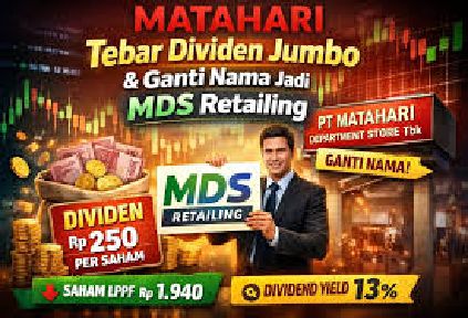 Matahari Departemen Store Berubah nama jadi MDS Retailing