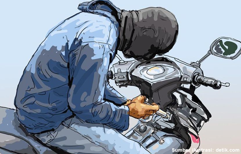 Beraksi di Puluhan Lokasi, Empat Komplotan Maling Sepeda Motor Diringkus