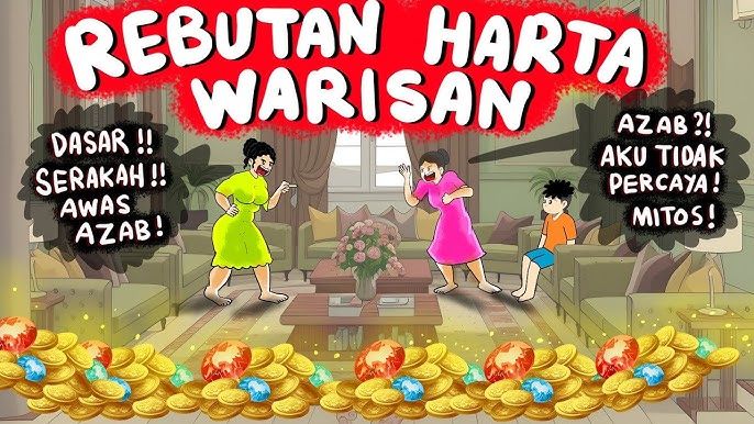 Saling Berebut Warisan, Abang Bacok Adik Kandung