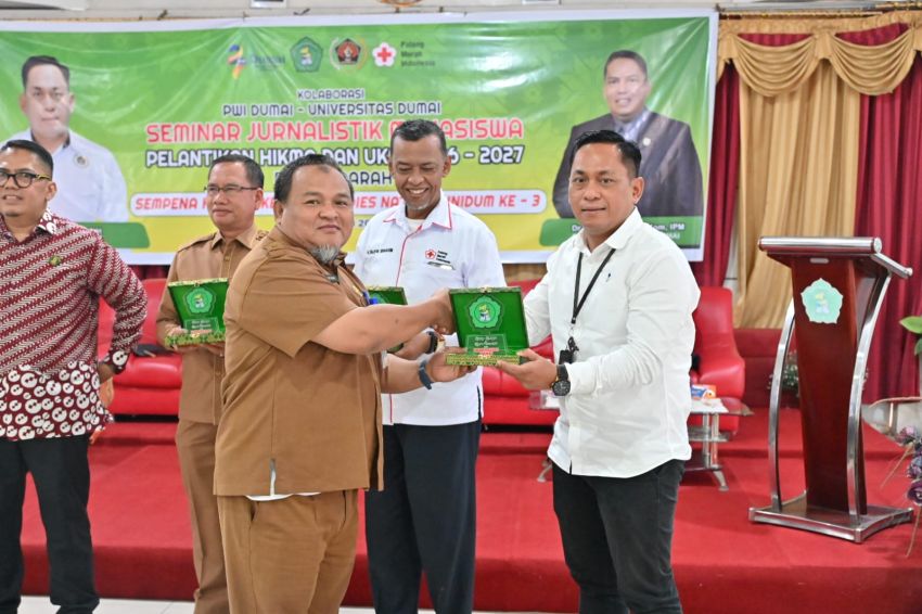 PWI Dumai dan Unidum Bersinergi Mencetak Generasi Melek Media