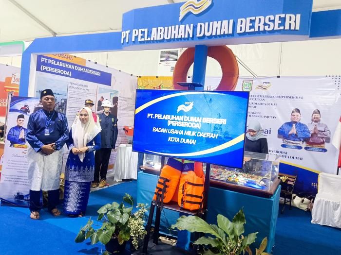 Buka Stand di Dumai Expo, PT Pelabuhan Dumai Berseri Tampilkan Inovasi Layanan