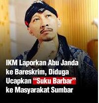 Keluarga Minang Polisikan Abu Janda Buntut Dugaan Hina Suku