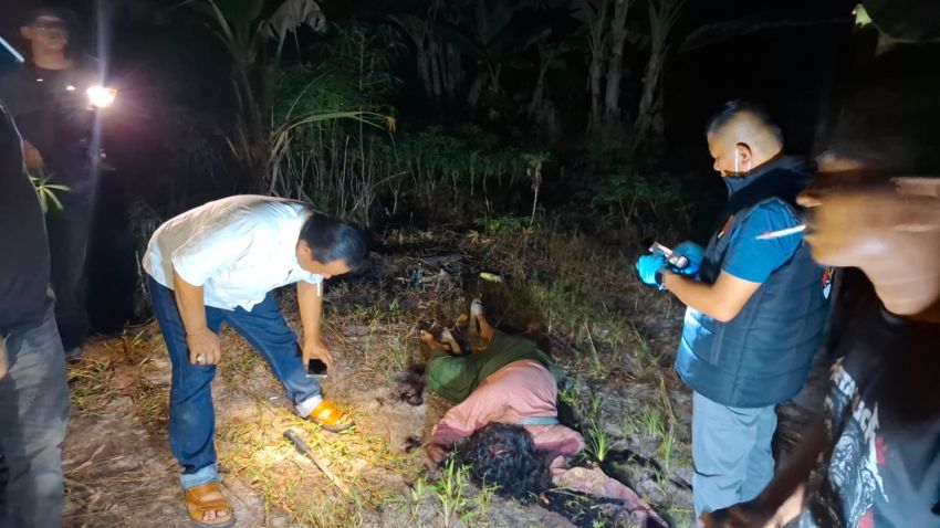 Diduga Sedang Hamil, Wanita Muda di Dumai Dibunuh di Kebun