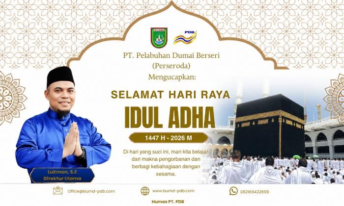 PT Pelabuhan Dumai Berseri Ajak Masyarakat Memaknai Idul Adha