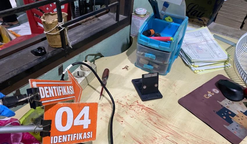 Kasir PT MPT Pelalawan Dirampok dengan 22  Tusukan