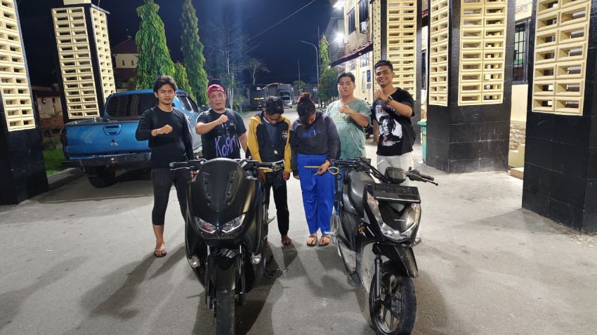Sepasang Kekasih Gasak Sepeda Motor Diparkiran RSUD Bengkalis