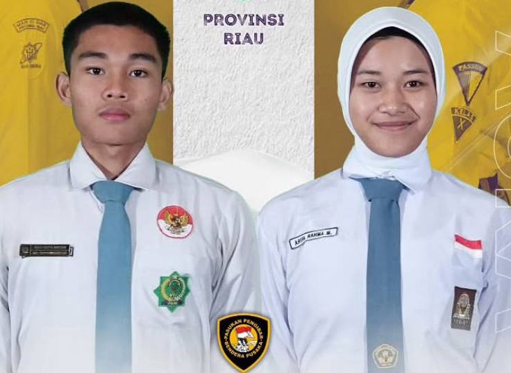 Siswa Asal Siak dan Inhil Wakil Riau di Paskibraka Nasional
