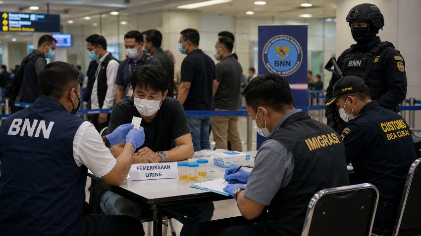 BNN Amankan 10 Penumpang 3 Orang Diduga Pengurus HIPMI Riau