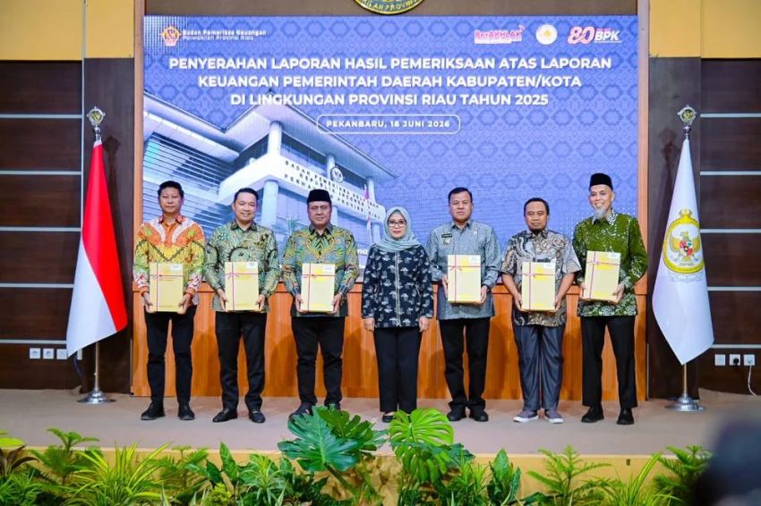 Berkat Kerjakeras Pemko Dumai Raih WTP Sembilan Tahun Berturut-turut