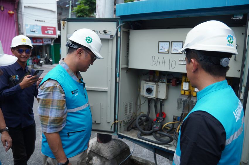 PLN UP3 Dumai Tinjau Langsung Titik Vital Kelistrikan Jelang Festival Bakar Tongkang 2026