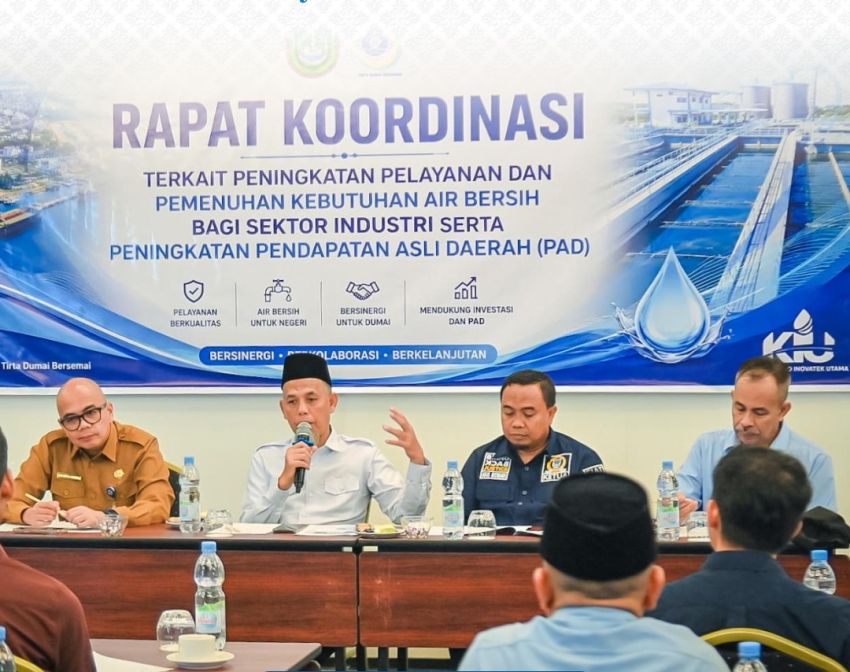 Dongkrak PAD Seluruh Industri Harus Gunakan Air PDAM