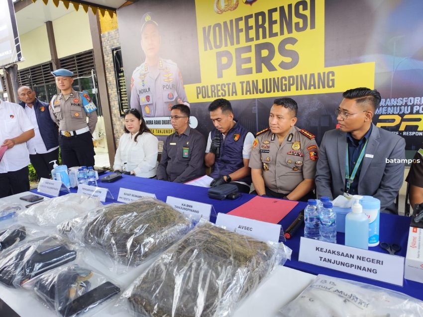 Jaringan Narkoba Jalur Dumai-Tanjungpinang Tertangkap, PPPK Jadi Tersangka