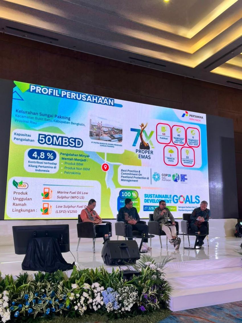 Inovasi Nozzle Gambut, PPN Sungai Pakning Jadi Narasumber di Forum Nasional KLH