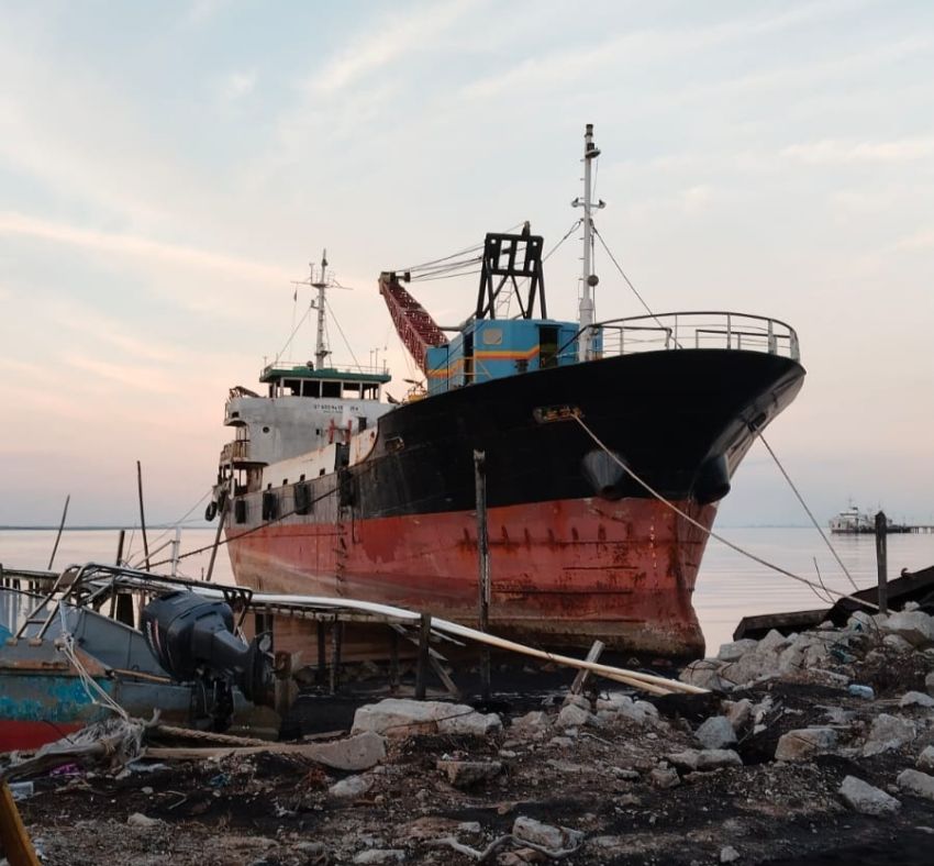 Penyandaran Kepal North Star Cargo untuk Penyelamatan, Apriadi : Shipbreaking Belum Dilakukan