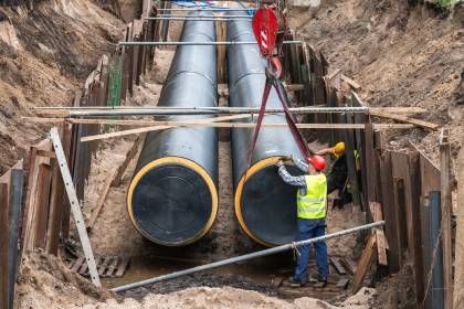 Pembangunan Pipa Gas Dumai-Sei Mangkei Segmen 2 Lebihi Target