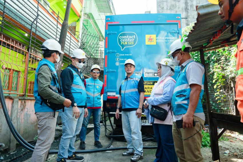 PLN UP3 Dumai Kembali Buktikan Keandalan Listrik Tanpa Kedip Selama Bakar Tongkang 2026