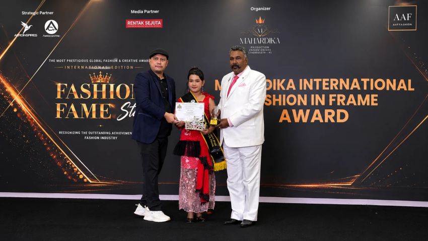 Rara Model Cilik Cantik asal Dumai Raih Professional Model Achievement Award 2026 di Malaysia