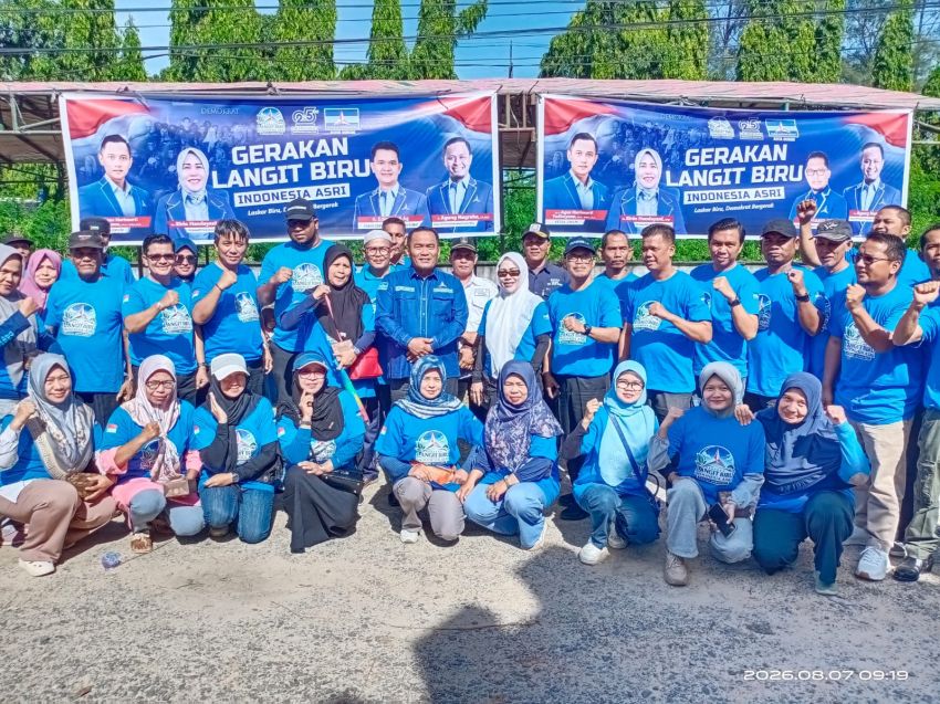 Gerakan Langit Biru Indonesia, Demokrat Dumai Gelar Bakti Sosial