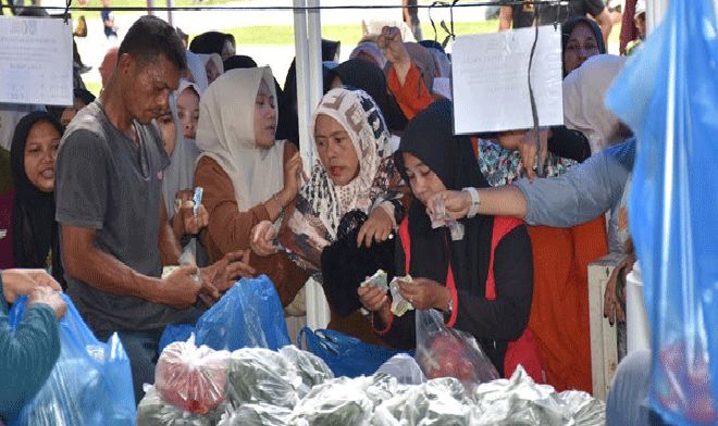 CFD Kota Langsa Padat Ribuan Warga, UMKM dan Layanan Publik Turut Meriahkan