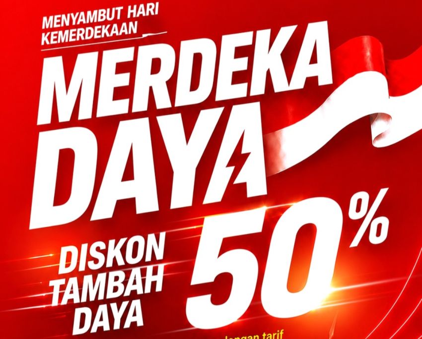 PLN Hadirkan Promo &ldquo;Merdeka Day&rdquo;, Diskon Tambah Daya 50% Lewat PLN Mobile