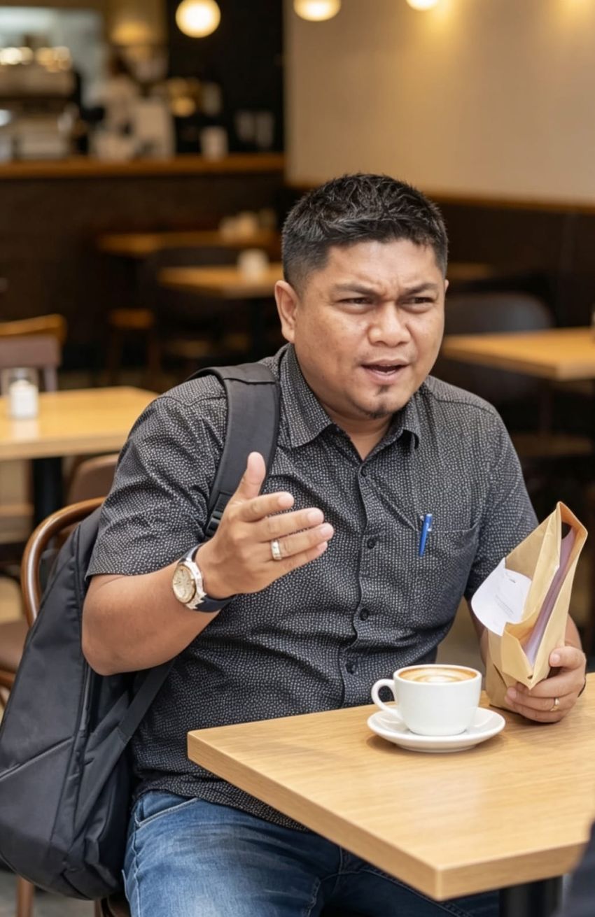 Riski Mantan Pengurus KONI Dumai Dukung Vincent Sebagai Ketua Olahraga