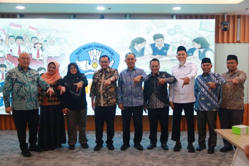 Perjuangkan Sekolah Nasional, Empat Kepala Daerah di Riau Temui Dirjen Kemendikdasmen