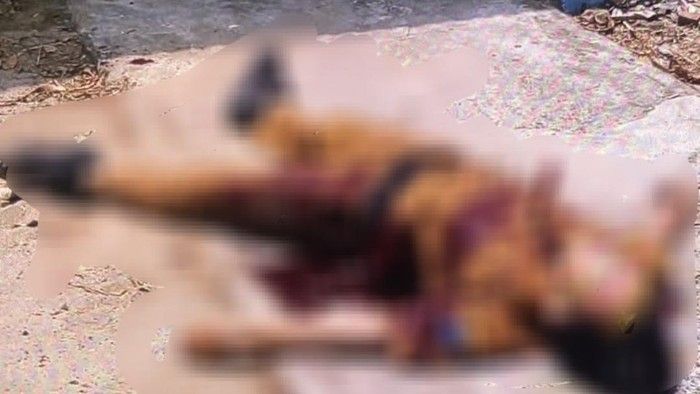 Pria Berseragam Pegawai Ditemukan Tewas Bersimbah Darah