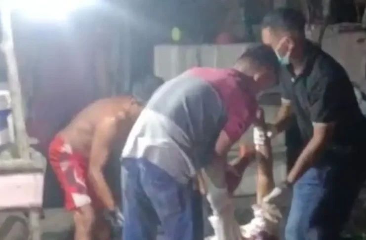 Sadis, Sedang Bawa Penumpang Tukang Ojek Bengkalis Dibacok