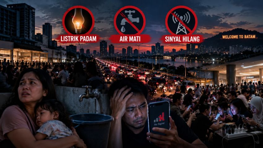 Polda Kepri Selidiki Sebab Blackout Listrik Batam