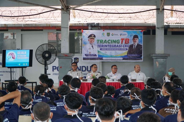 Puskesmas Bumi Ayu dan Rutan Cek Kesehatan Warga Binaan