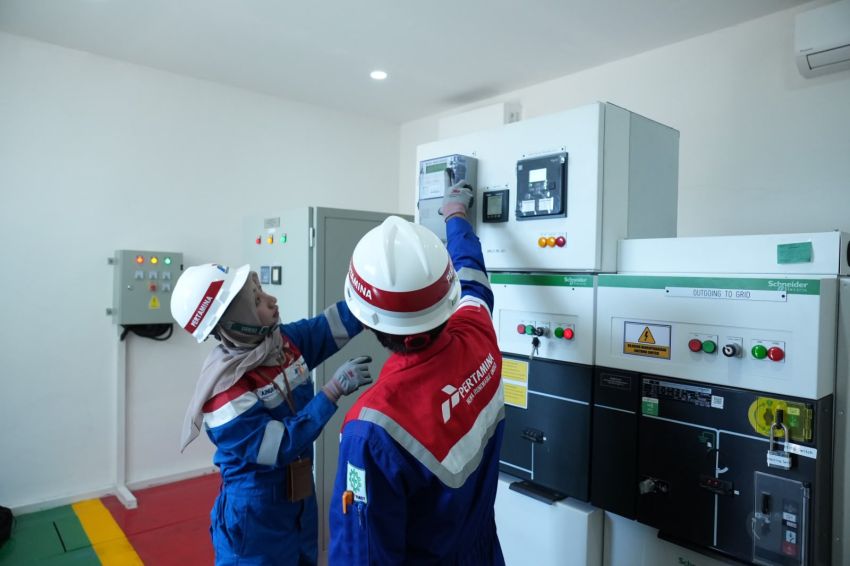 Hasilkan Listrik 1,6 Persen dari PLTS, PPN Dumai Hemat Konsumsi Bahan Bakar